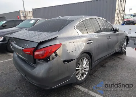 2019 Infiniti Q50 3.0T Luxe из США, поврежденный, VIN JN1EV7AP1KM543299